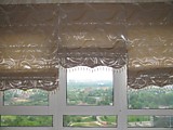 римские шторы с декоративным низом